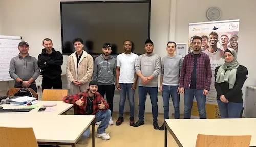 Junge Emsländer bei einer Veranstaltung