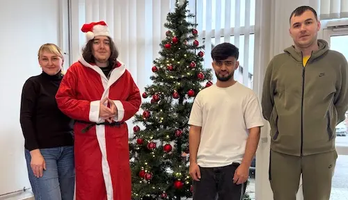 Junge Emsländer bei einer Veranstaltung