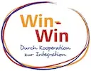 Logo des Programms Win-Win - Durch Kooperation zur Integration